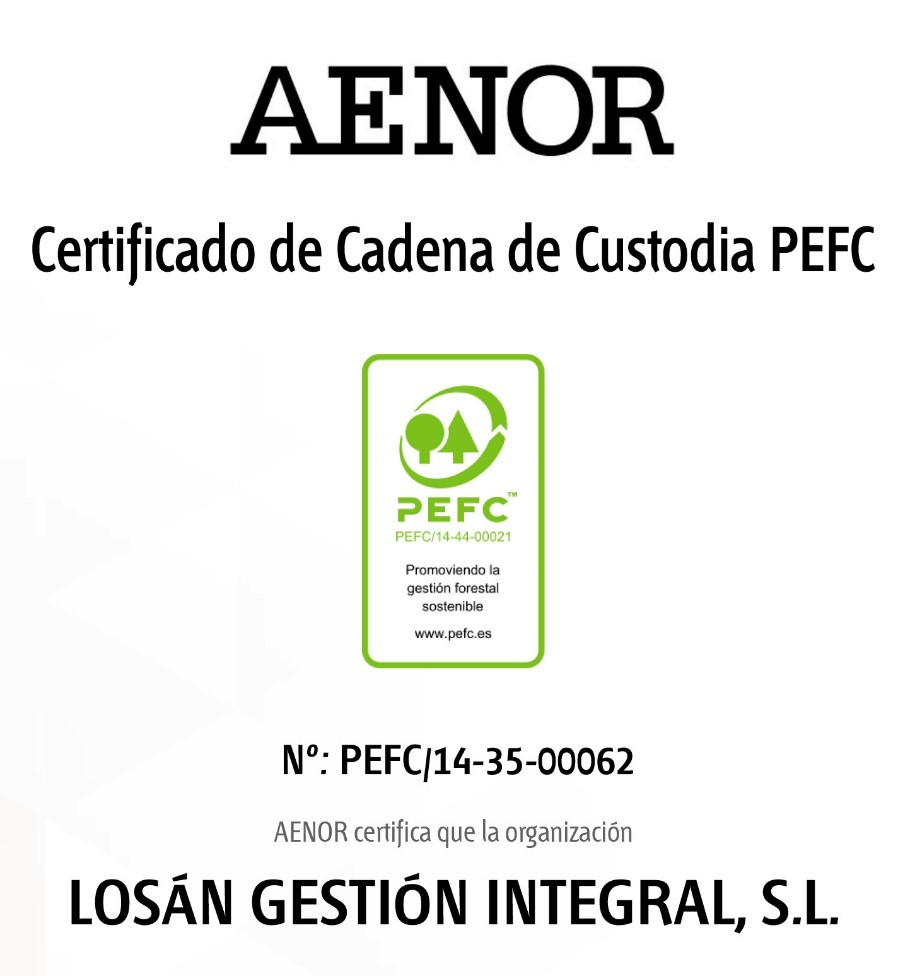Certificado AENOR